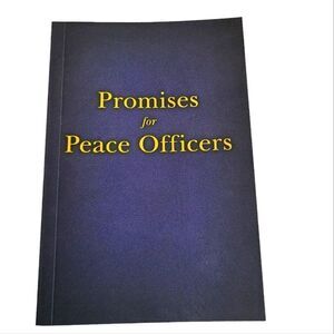 "Promises For‎ Peace Officers" Book Scriptural Reassurance for Police